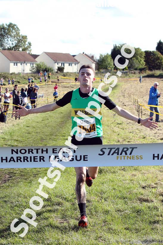 Senior mens 2019 Start Fitness Harrier League, Wrekenton, Gateshead. Photo: David T. Hewitson/Sports for All Pics